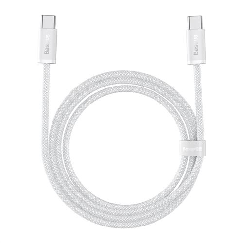 BASEUS DYNAMIC SERIES FAST CHARGING DATA CABLE TYPE-C TO TYPE-C 100W | 200CM | WHITE